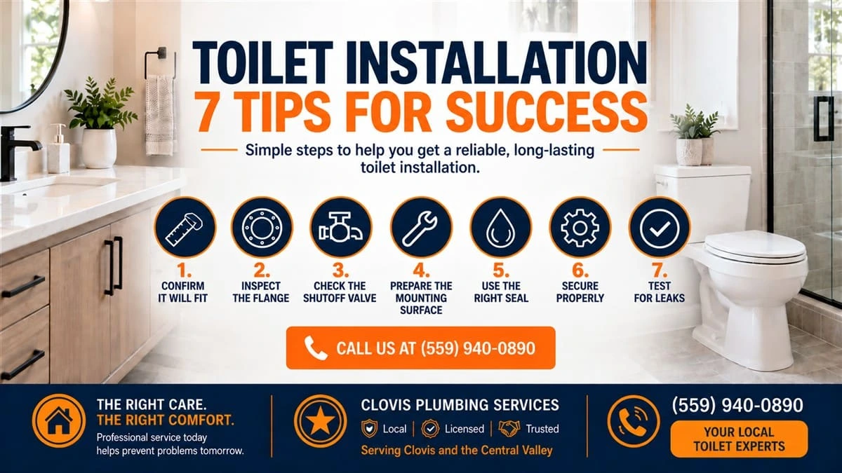 7 toilet installation tips for a proper and reliable toilet installation